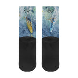 surfing mens socks by Scott Kish