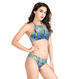 bikini with surfing design by Scott Kish