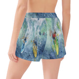 ladies surfing shorts - back