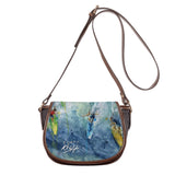 leather surfing purse