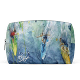 large surfing cosmetics bag by Scott Kish