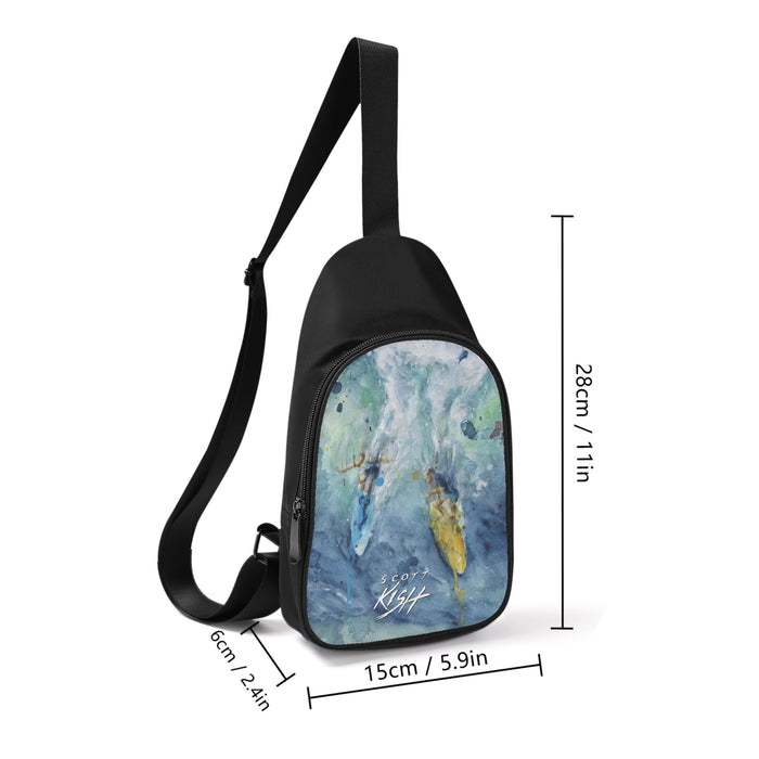 surfing cross body bag dimensions