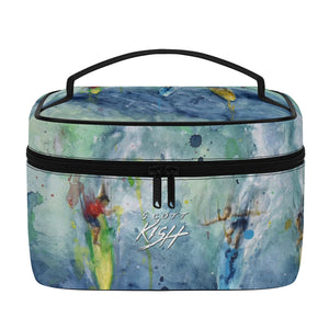 large zipper top surfing cosmetics bag