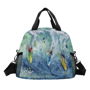 surfing lunch bag by Scott Kish