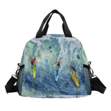 surfing lunch bag - back view