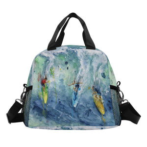 surfing lunch bag - back view