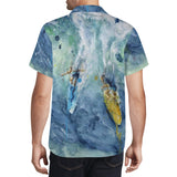 Men's Hawaiian surfing shirt - back view