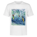 men's surfing t-shirt in white