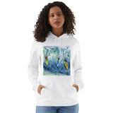white surfing hoodie for women