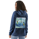 surfing hoodie for women - back side