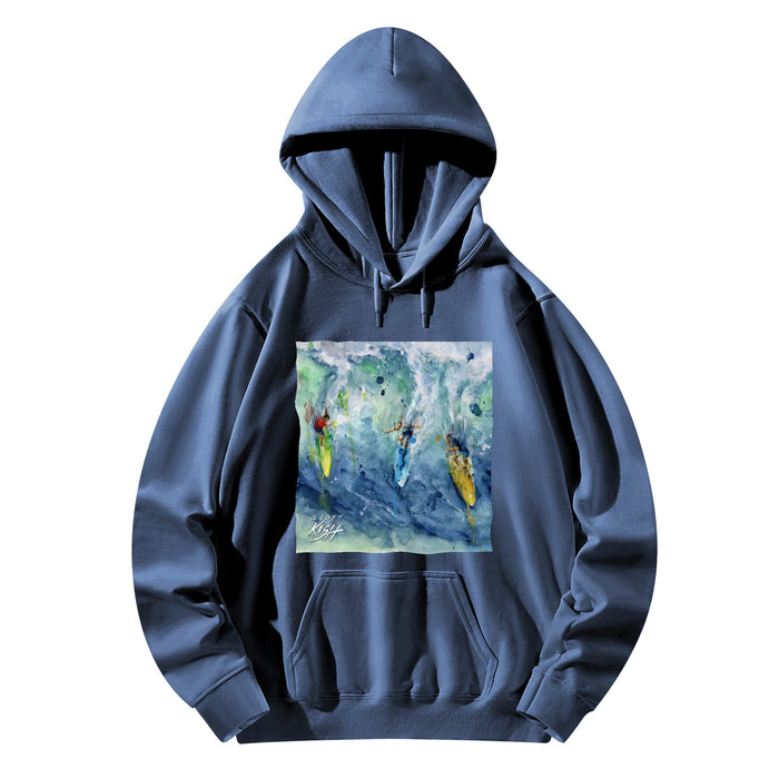 surfing hoodie - unisex
