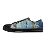men's surfing canvas shoes - black