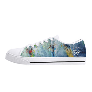 men's surfing canvas shoes - low top