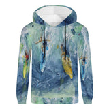 men's surfing hoodie - front