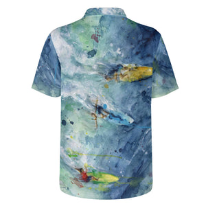 men's surfing polo - back