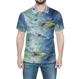 men's surfing polo by Scott Kish