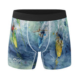men's boxer briefs with surfing design by Scott Kish