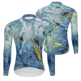 Scott Kish cycling jersey - surfing design
