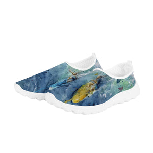 men's running shoes with surfing design
