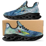 men's black surfing sneakers by Scott Kish
