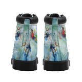 surfing boots - back view