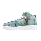 men's high top leather surfing shoes by Scott Kish