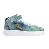 Scott Kish men's high top leather surfing shoes