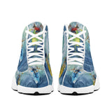 men's surfing leather surfing basketball shoes