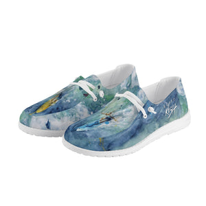 men's surfing canvas loafers
