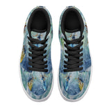 Scott Kish low top skateboard sneakers - top view