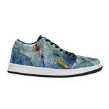 surfing low top skateboard sneakers - side