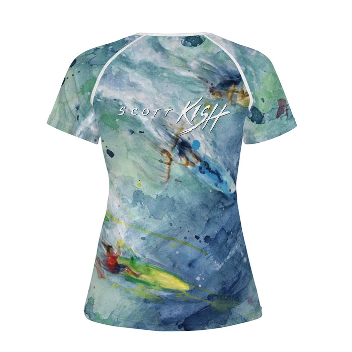 Scott Kish women's surfing shirt