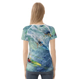 women's surfer shirt