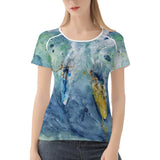 women's surfing t-shirt