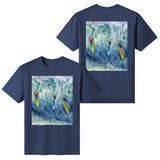 Women's T-Shirt with Surfing Design