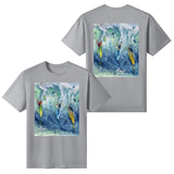 Women's T-Shirt with Surfing Design