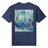Women's T-Shirt with Surfing Design
