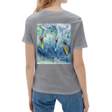 Women's T-Shirt with Surfing Design