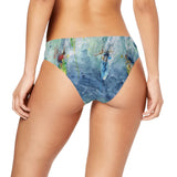 women's bikini briefs with surfing design by Scott Kish