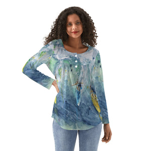women's surfing blouse