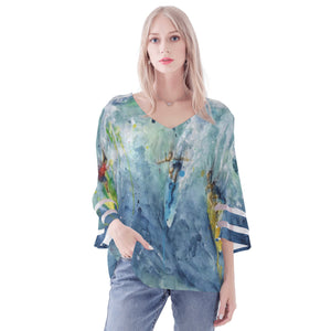 women's surfing blouse