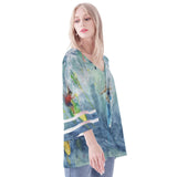 surfer blouse