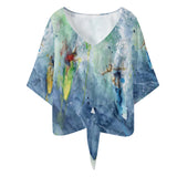 Scott Kish women's surfing blouse