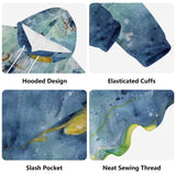 Women's Lightweight Hoodie - Surfing Design