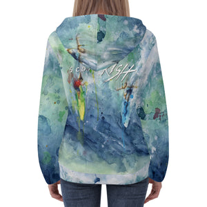 women's surfing hoodie