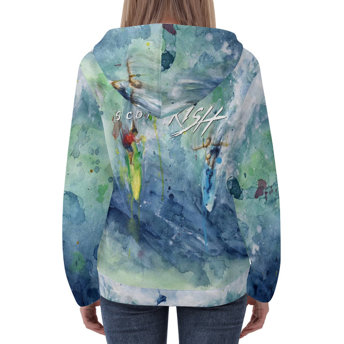 women's surfing hoodie