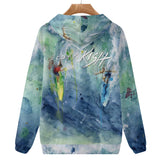 women's surfing hoodie - back