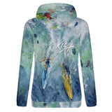Scott Kish - women's lightweight surfing hoodie