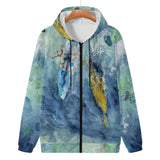 Scott Kish brand women's surfing hoodie with zipper