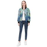 surfing bomber jacket for ladies